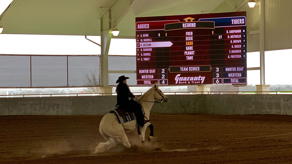 LED Equestrian Video Scoreboard at Texas A&M University
