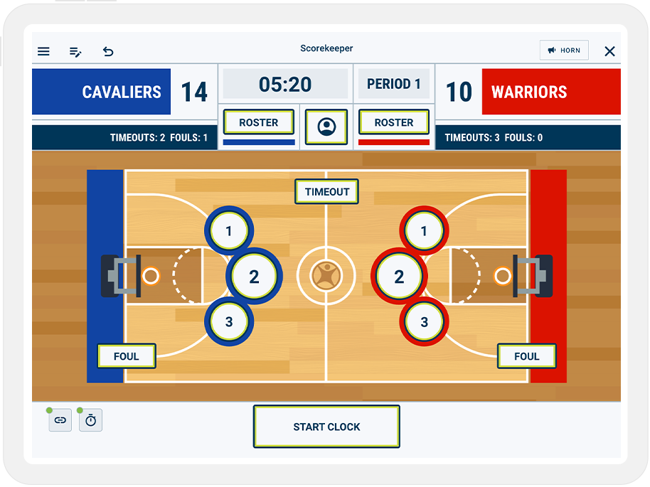 Basketball Scorekeeper App